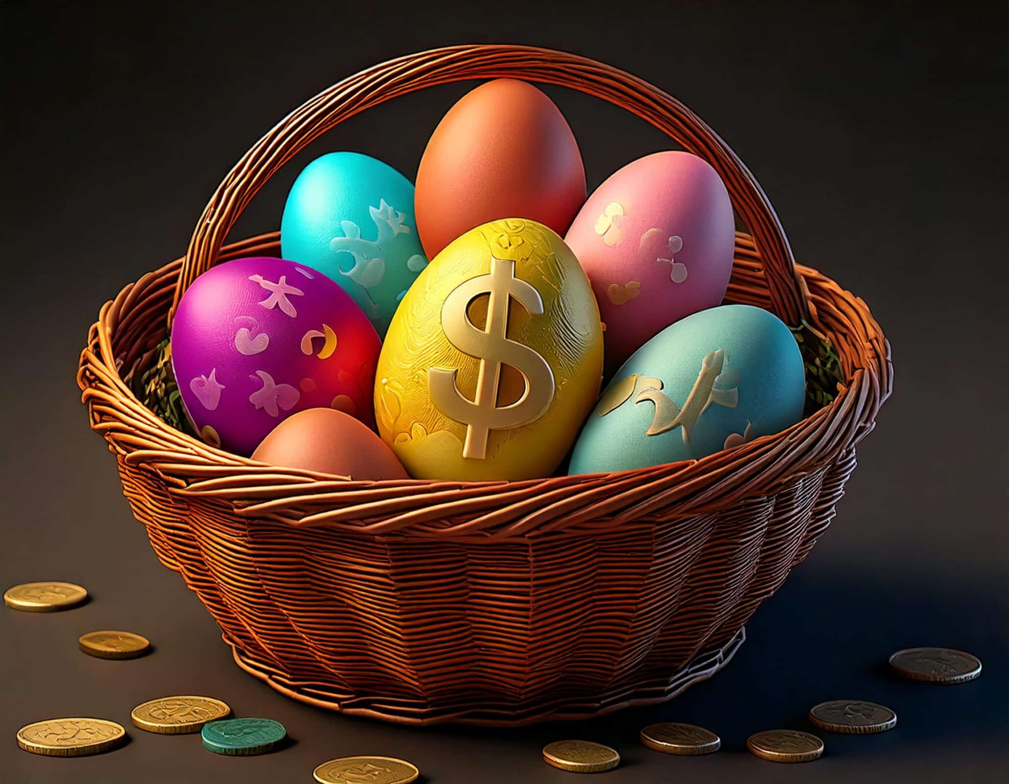 basket of eggs
