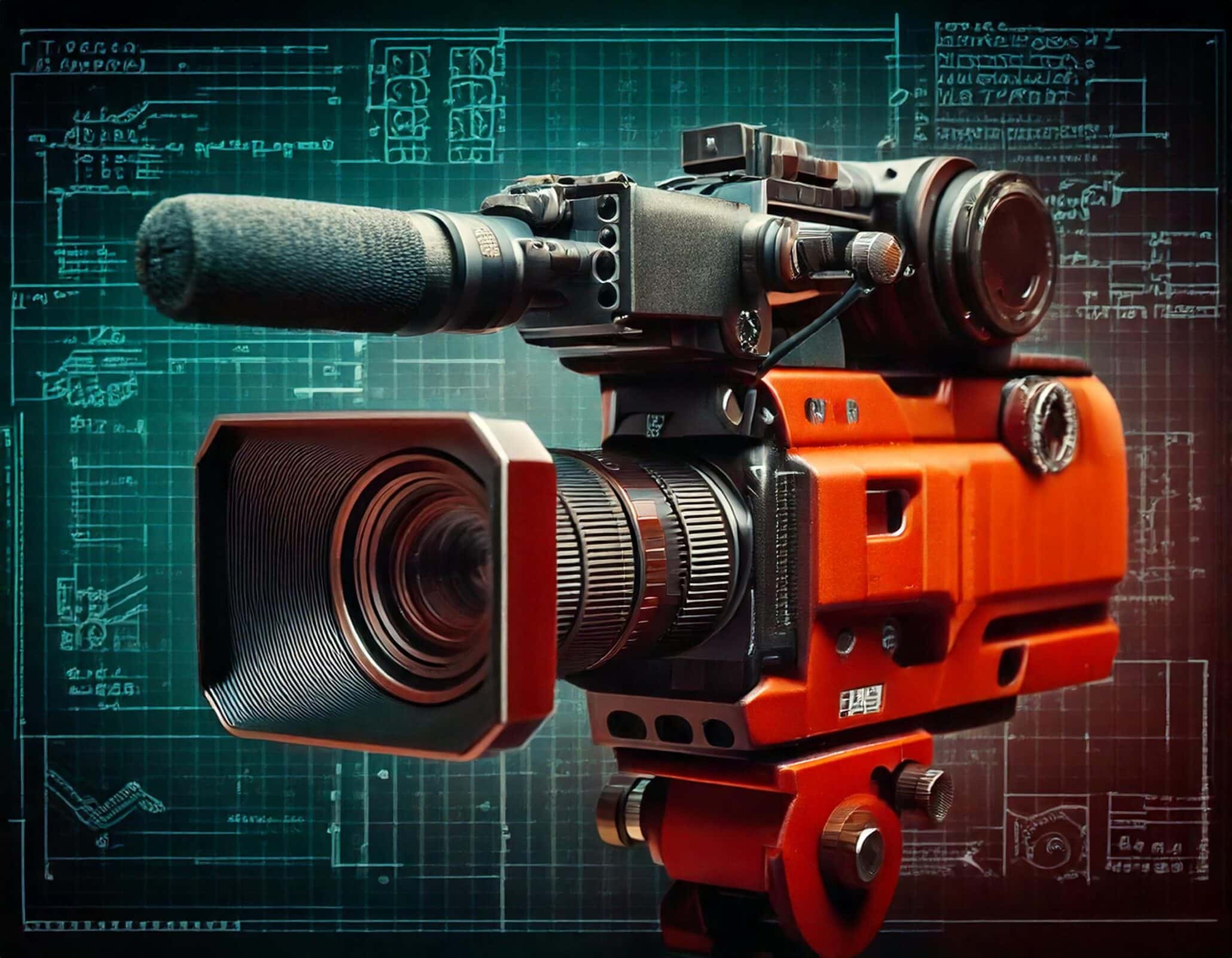 video camera to film tv video content