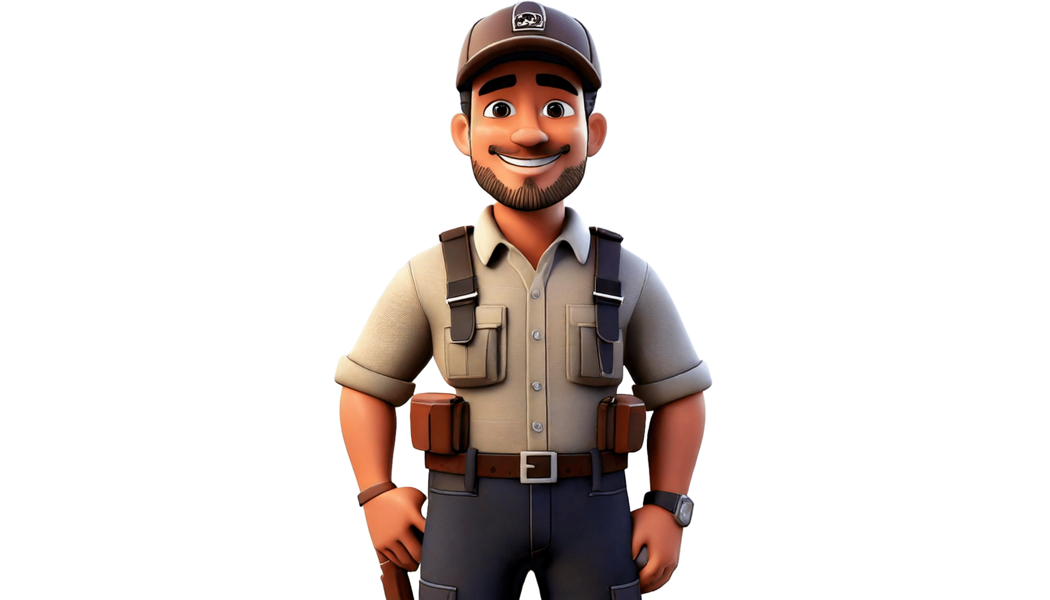 Illustration of a professional technician, emphasizing the benefits of CTV/OTT for your home services company to connect with local customers effectively.