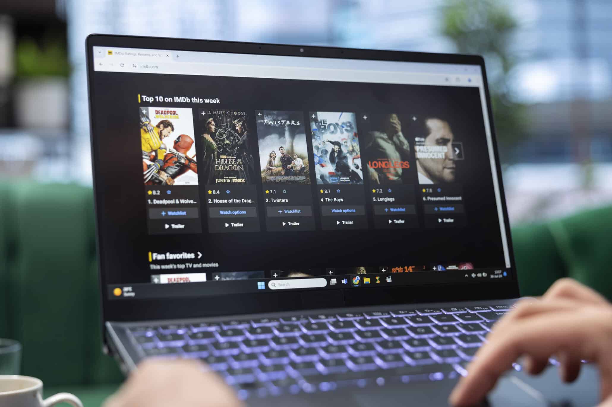 Connected TV and OTT advertising displayed on a streaming platform for targeted digital marketing campaigns